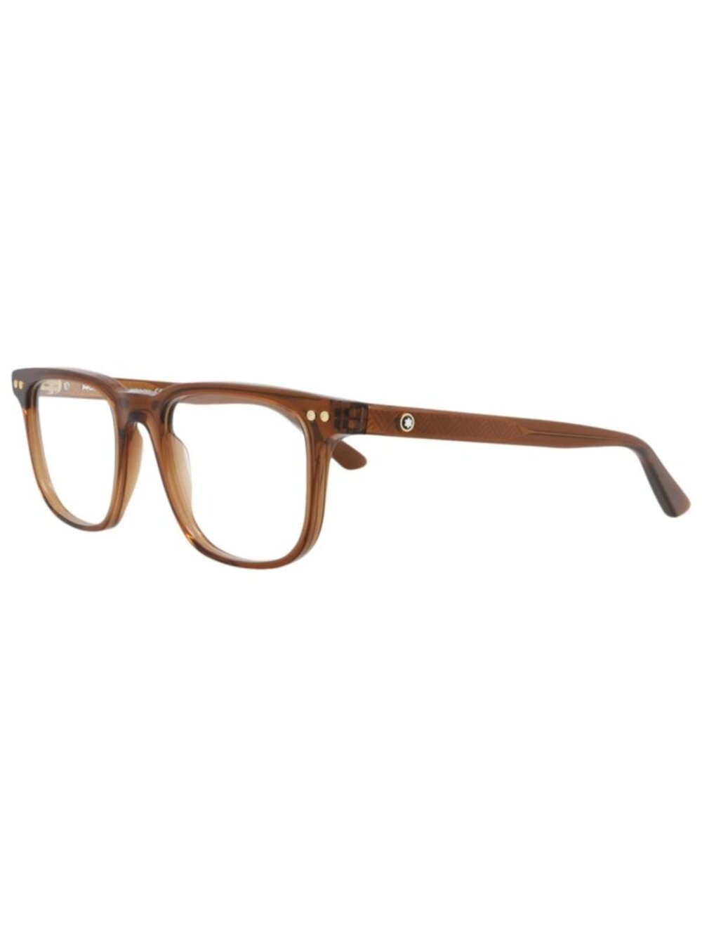 New Montblanc Women's Eyeglasses Square Rectangle Recycled Acetate Frame Mens